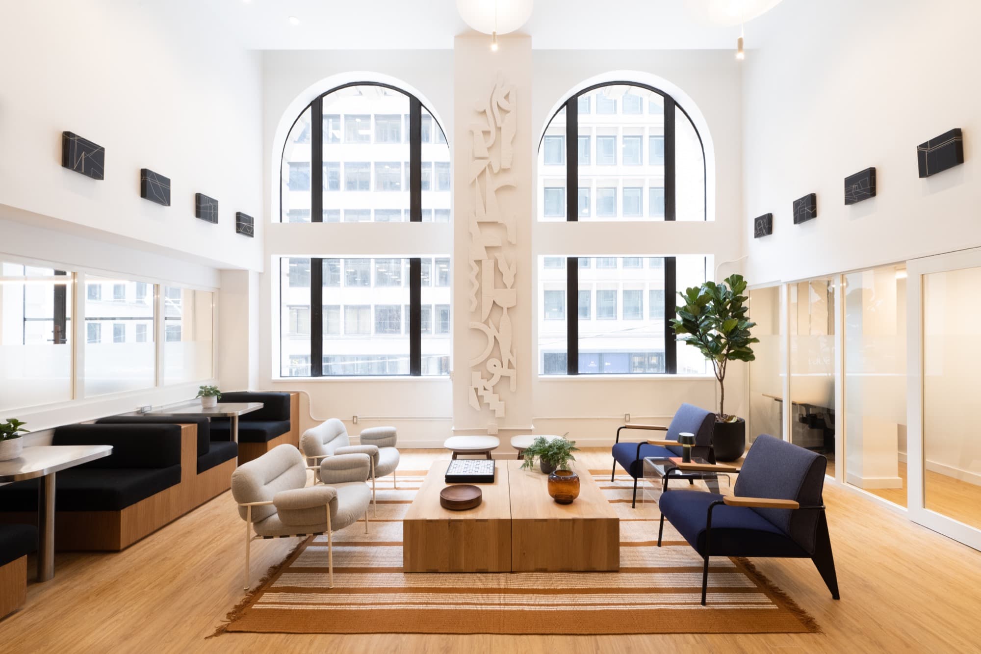 WeWork Toronto biophilic plant design across 8 locations by Benji's