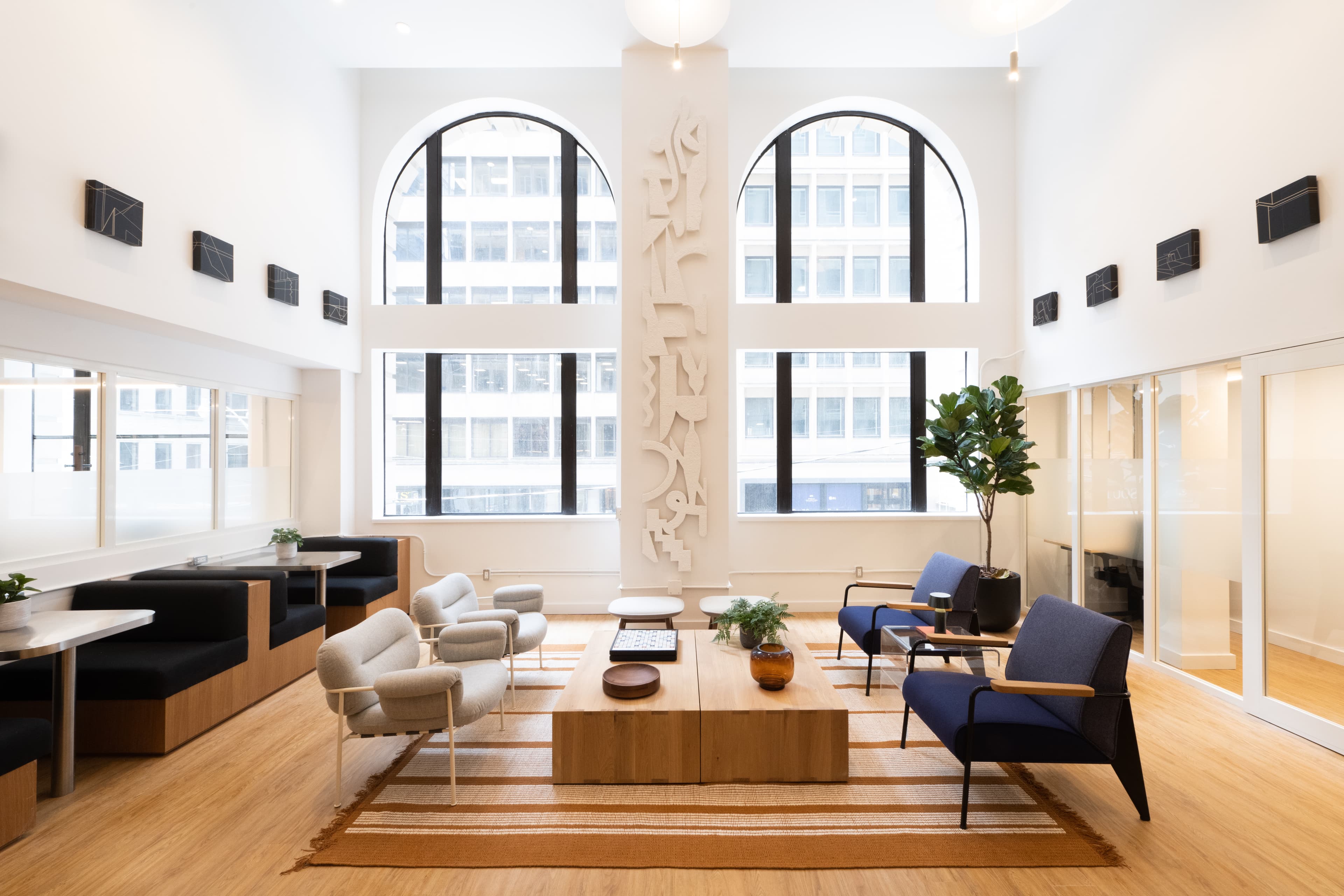 WeWork Toronto biophilic plant design across 8 locations by Benji's