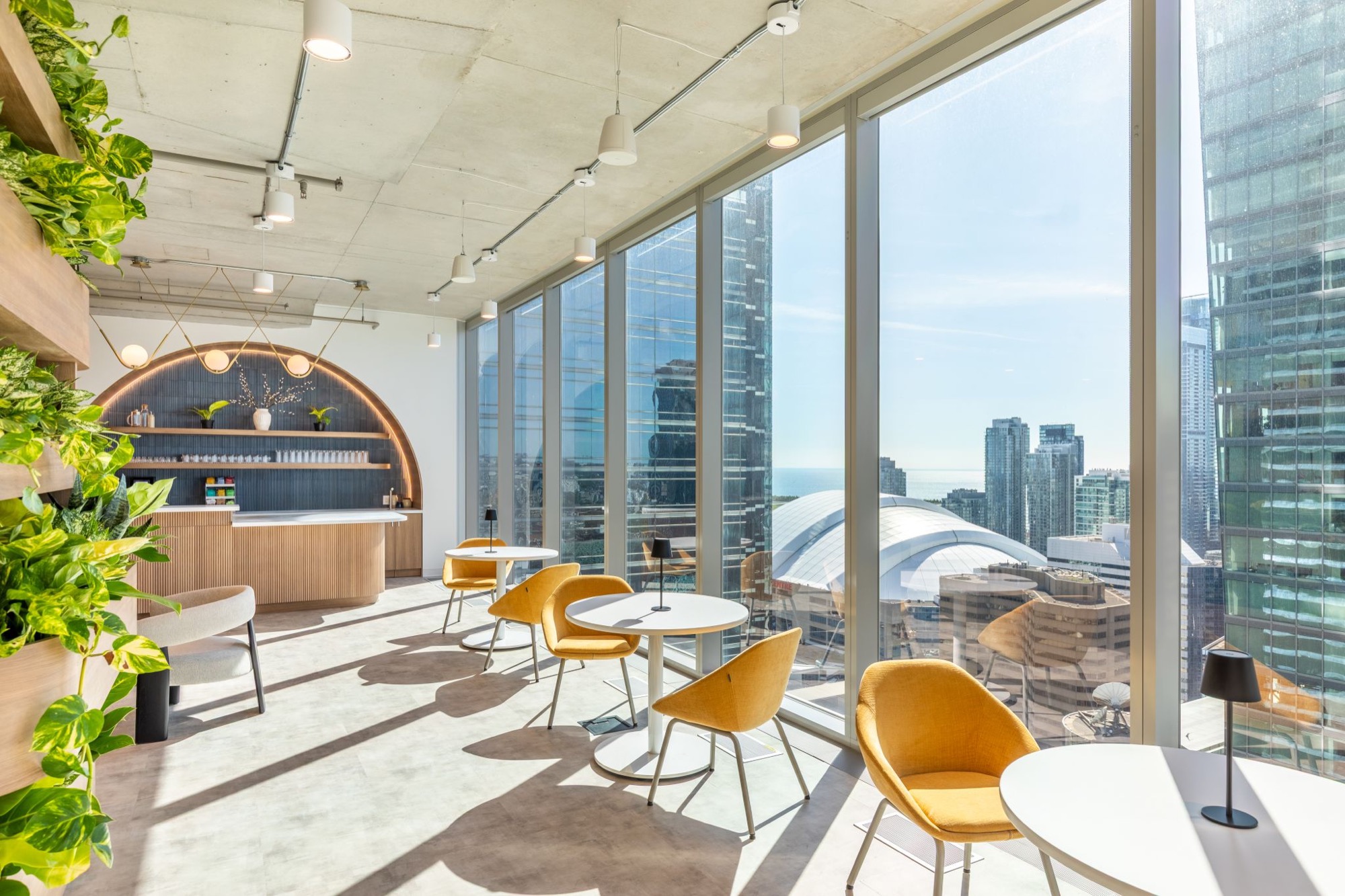 313 Plants Built Into the Millwork of Palo Alto Networks' Canadian HQ — view 2