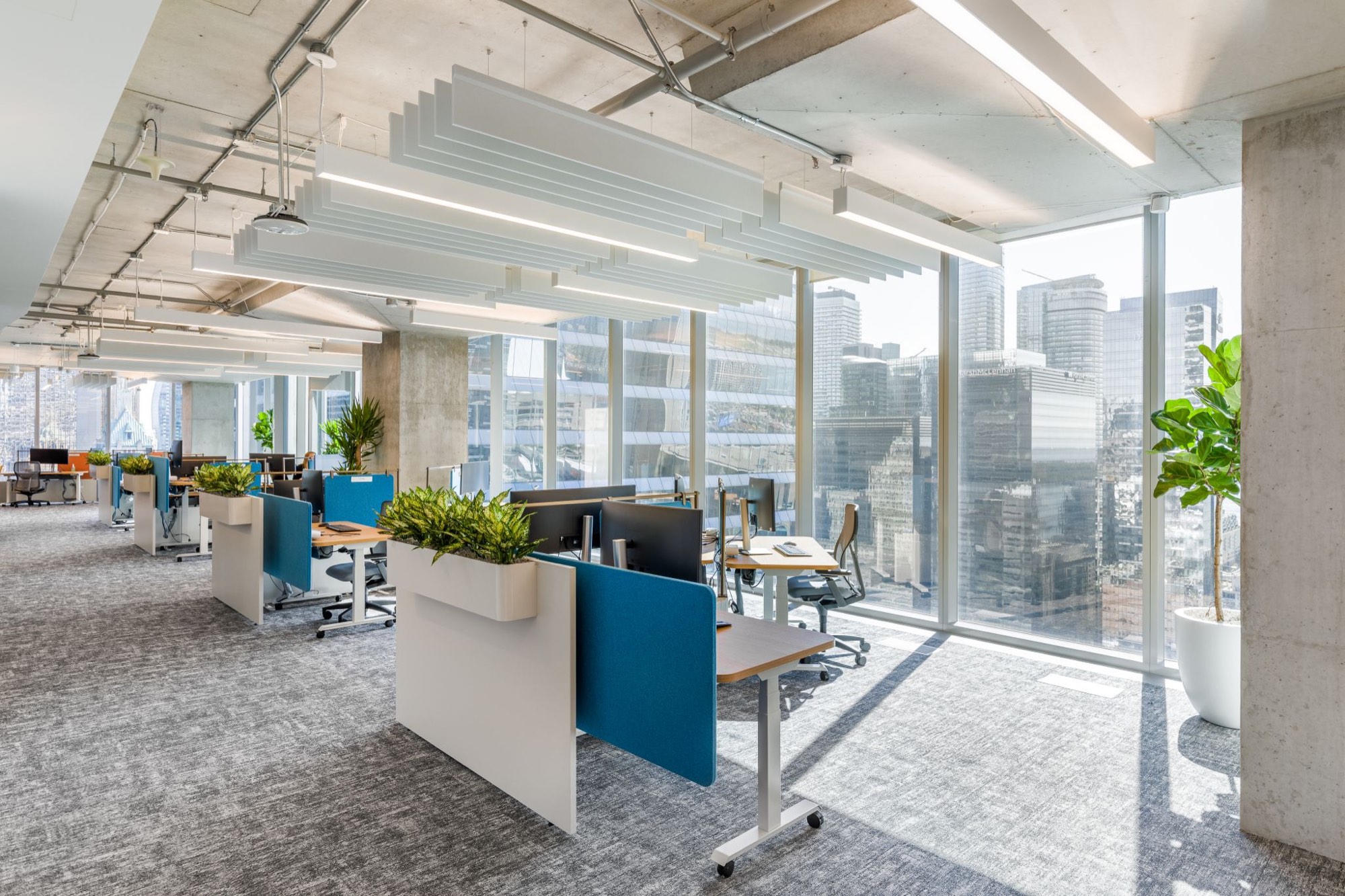 313 Plants Built Into the Millwork of Palo Alto Networks' Canadian HQ — view 4